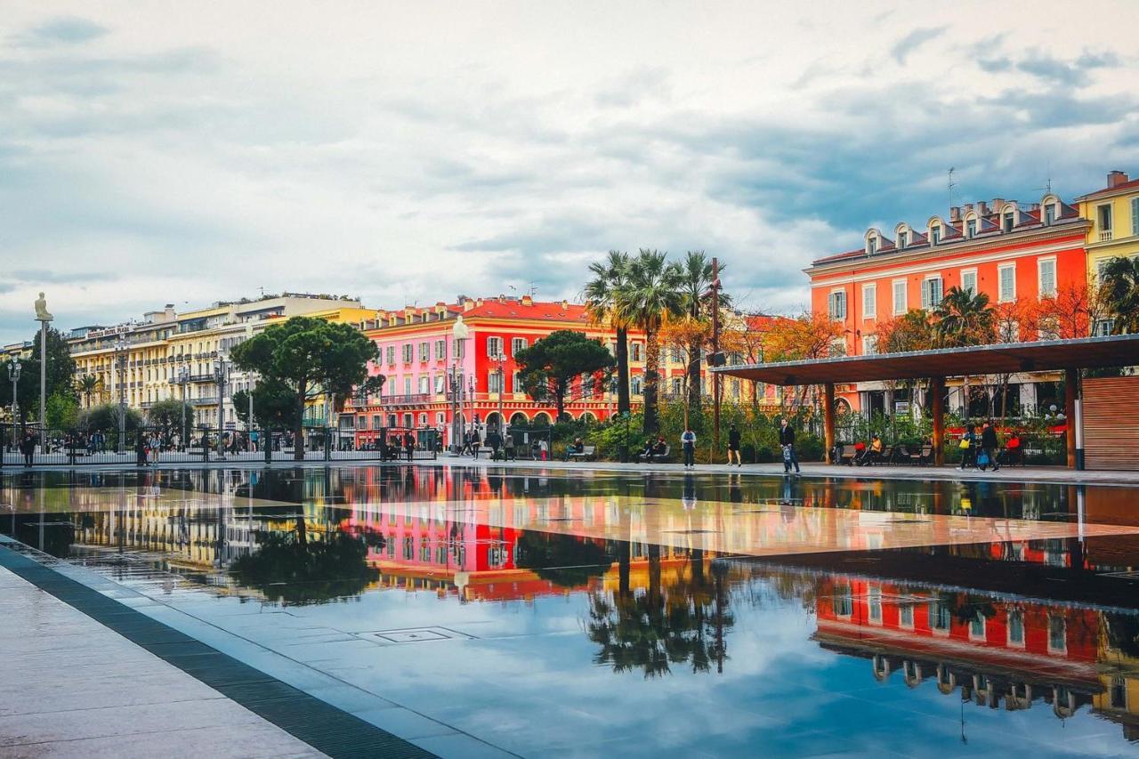 Aparthotel Riviera - Balcon Des Etats Unis - Old Town Promenade Des Anglais Nice Bagian luar foto